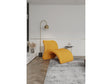 Rosebud Accent Chair in Yellow (set of 2) by Manhattan Comfort at Eve Furniture