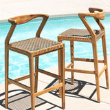 Rosel Outdoor Bar Stool by Dovetail at Eve Furniture