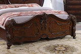 Roselli Dark Cherry 4-Piece Queen Bedroom Set by Furniture of America at Eve Furniture