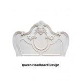 Roselli White 5-Piece Queen Bedroom Set by Furniture of America at Eve Furniture