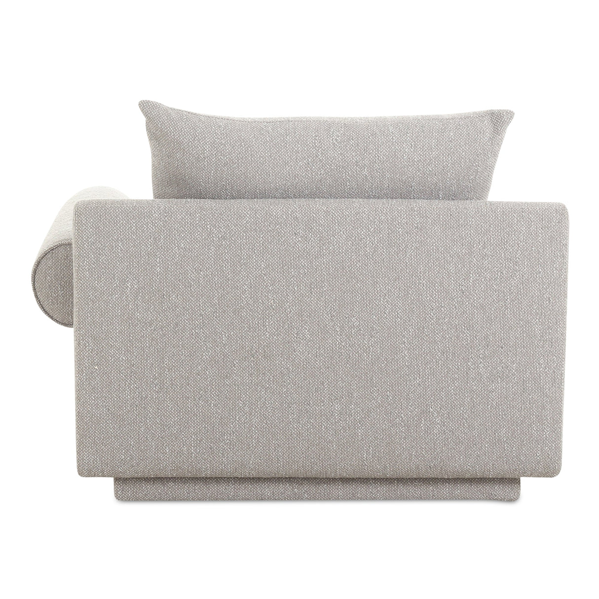 Rosello Light Grey Right Arm Facing Chair by MOES at Eve Furniture