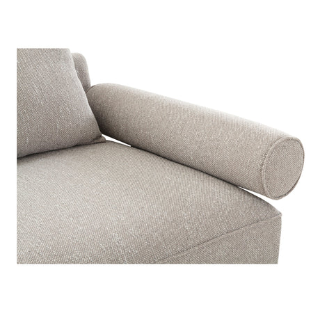 Rosello Light Grey Right Arm Facing Chair by MOES at Eve Furniture