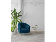 Rosemont Accent Chair in Blue and Gold (set of 2) by Manhattan Comfort at Eve Furniture