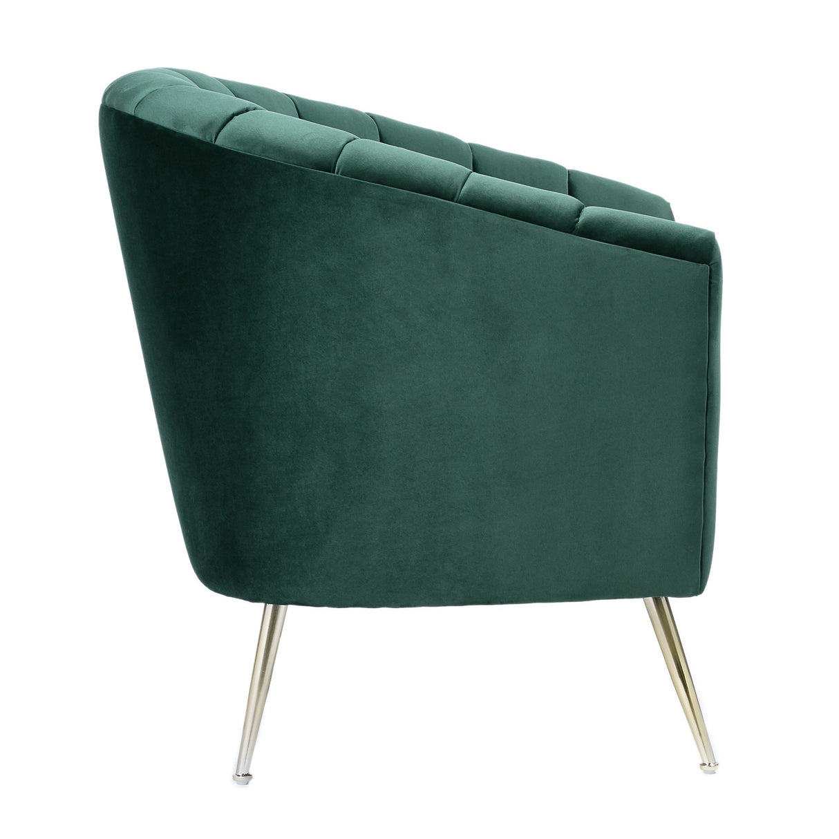 Rosemont Accent Chair in Green and Gold (set of 2) by Manhattan Comfort at Eve Furniture