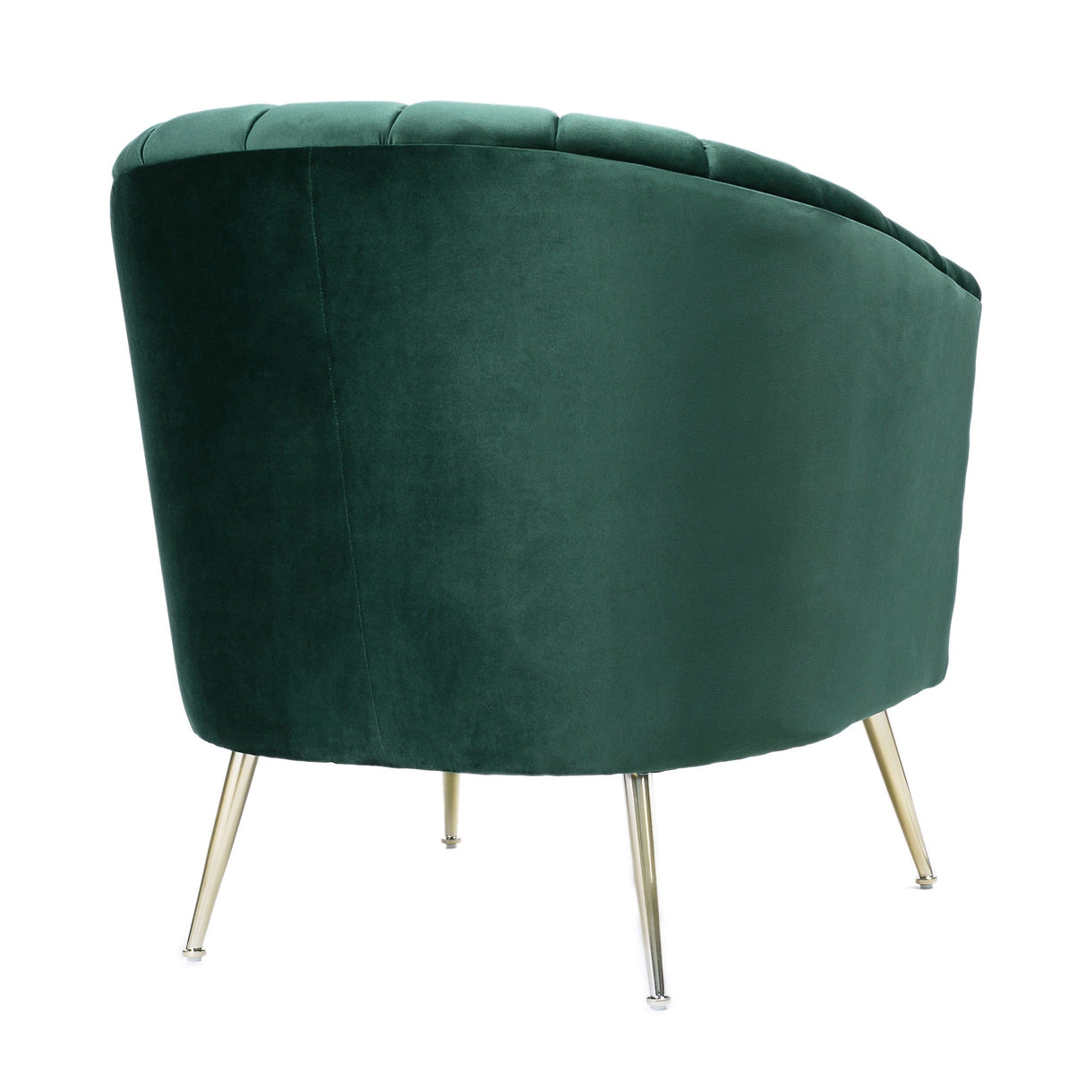 Rosemont Accent Chair in Green and Gold (set of 2) by Manhattan Comfort at Eve Furniture