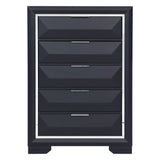 Rosemont Midnight Blue Chest by Homelegance at Eve Furniture