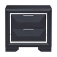 Rosemont Midnight Blue Nightstand by Homelegance at Eve Furniture