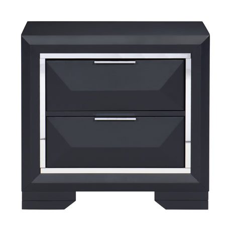 Rosemont Midnight Blue Storage Platform Bedroom Set by Homelegance at Eve Furniture