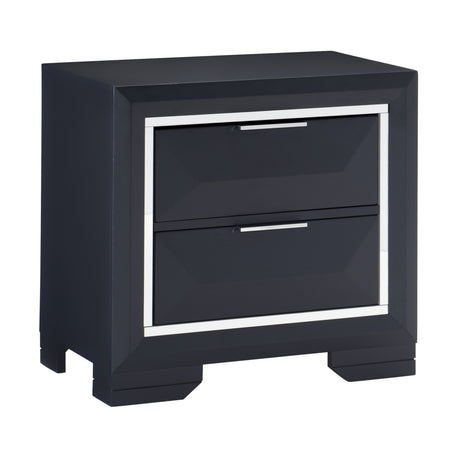 Rosemont Midnight Blue Storage Platform Bedroom Set by Homelegance at Eve Furniture