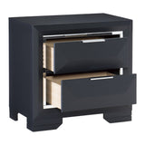 Rosemont Midnight Blue Storage Platform Bedroom Set by Homelegance at Eve Furniture