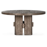 Rosemount Aged Brown Round Dining Table by Classic Home at Eve Furniture