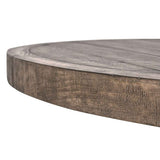 Rosemount Aged Brown Round Dining Table by Classic Home at Eve Furniture