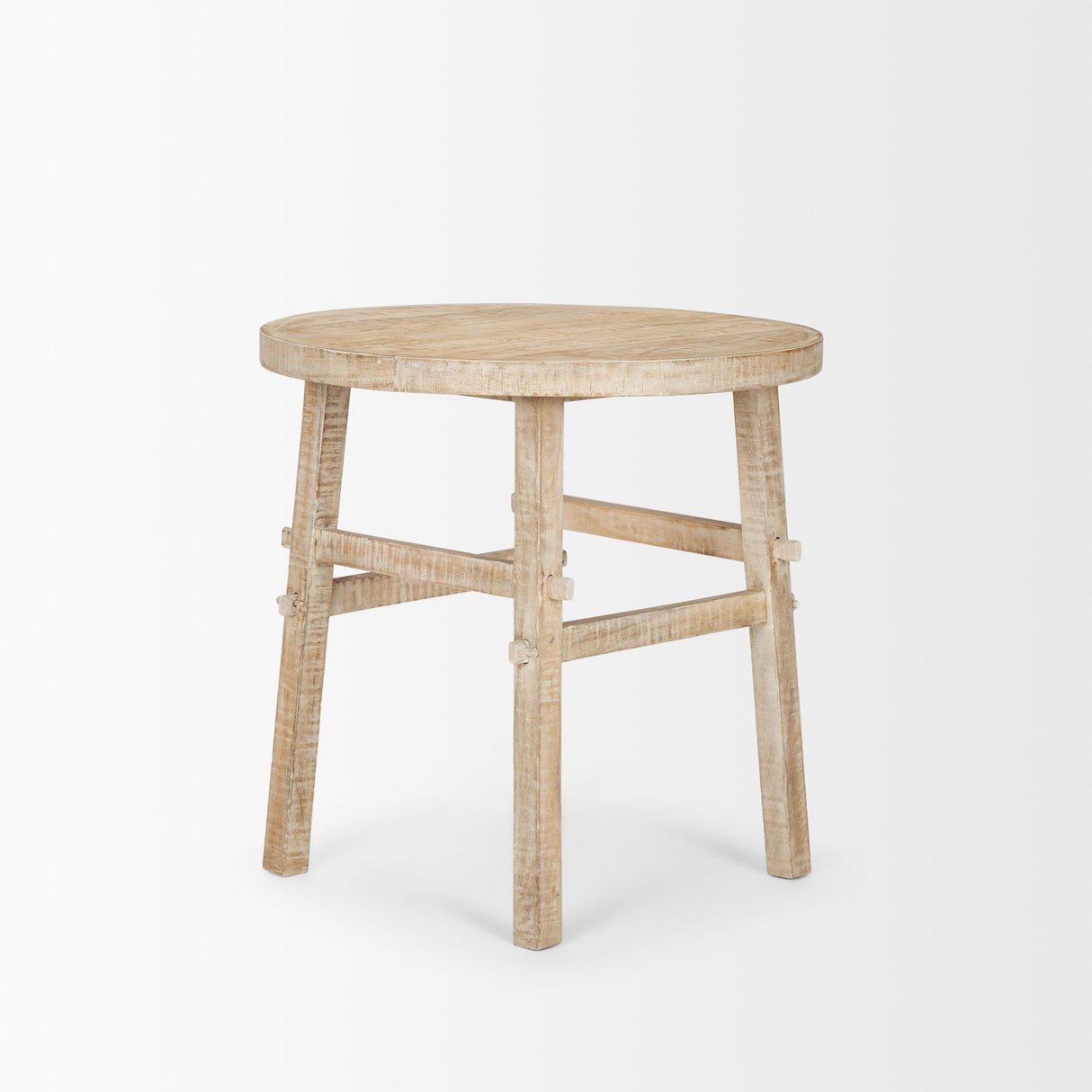 Rosie Large Blonde Wood End Table by Mercana at Eve Furniture