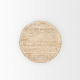 Rosie Large Blonde Wood End Table by Mercana at Eve Furniture