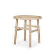 Rosie Large Blonde Wood End Table by Mercana at Eve Furniture
