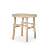 Rosie Large Blonde Wood End Table by Mercana at Eve Furniture