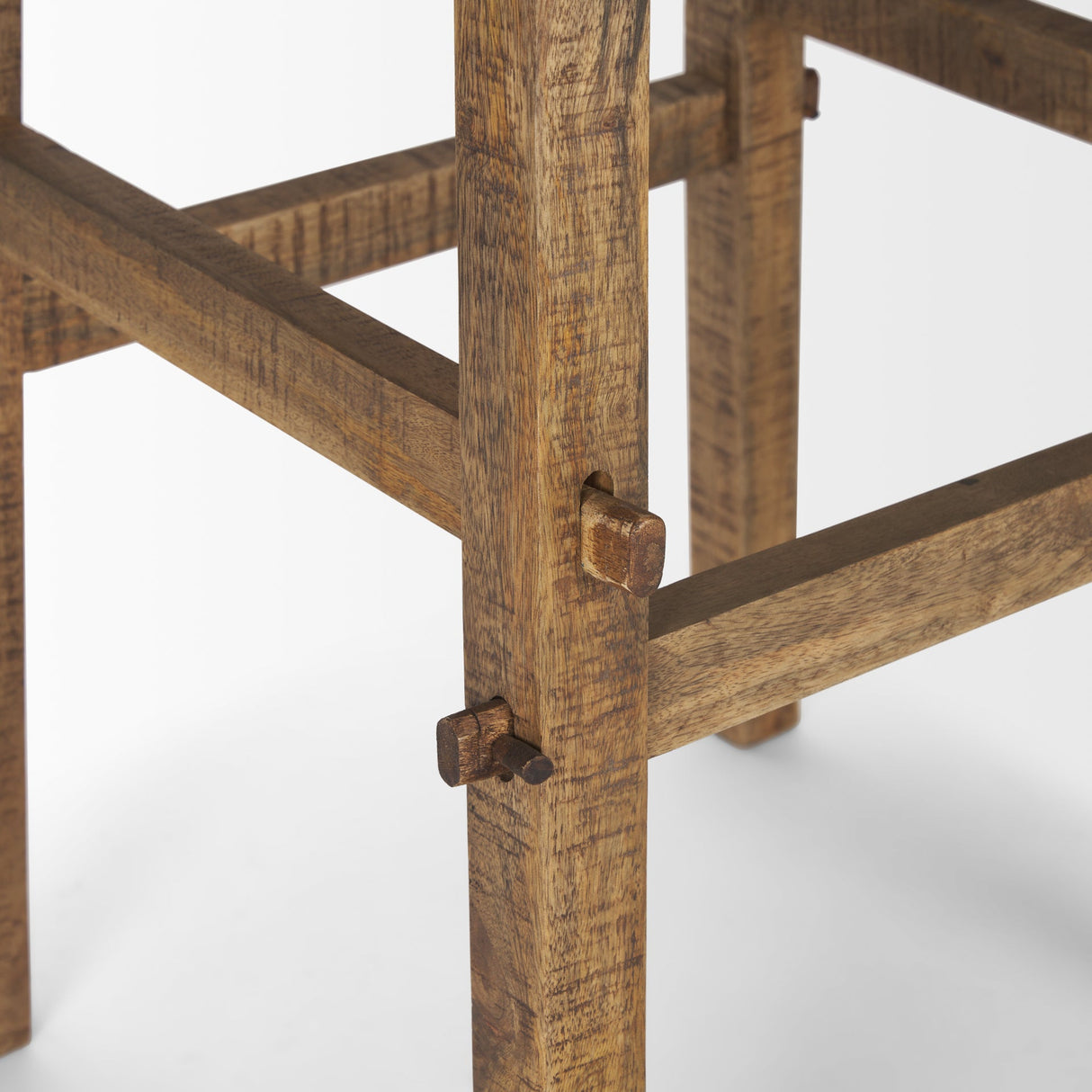 Rosie Large Brown Wood End Table by Mercana at Eve Furniture