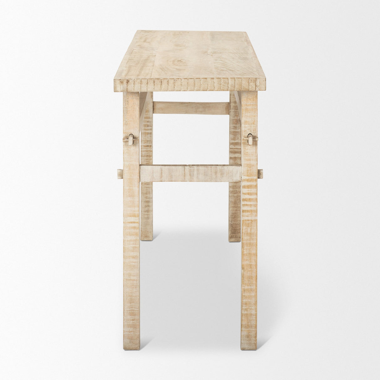 Rosie Small Blonde Wood Console Table by Mercana at Eve Furniture