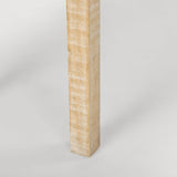 Rosie Small Blonde Wood Console Table by Mercana at Eve Furniture