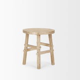 Rosie Small Blonde Wood End Table by Mercana at Eve Furniture