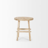 Rosie Small Blonde Wood End Table by Mercana at Eve Furniture