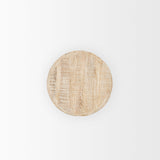 Rosie Small Blonde Wood End Table by Mercana at Eve Furniture