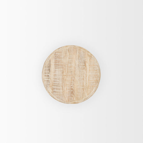 Rosie Small Blonde Wood End Table by Mercana at Eve Furniture