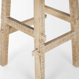 Rosie Small Blonde Wood End Table by Mercana at Eve Furniture