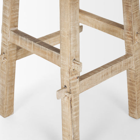 Rosie Small Blonde Wood End Table by Mercana at Eve Furniture