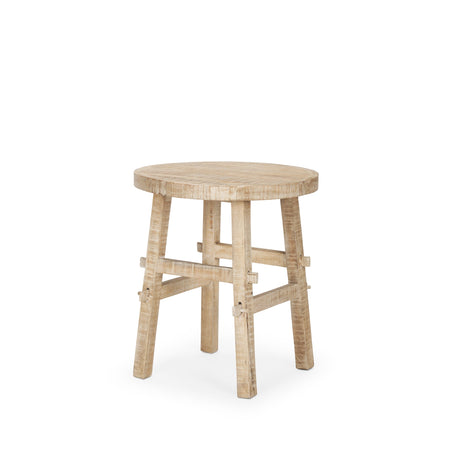 Rosie Small Blonde Wood End Table by Mercana at Eve Furniture
