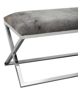 Rossi Bench Grey by Moe's Home at Eve Furniture