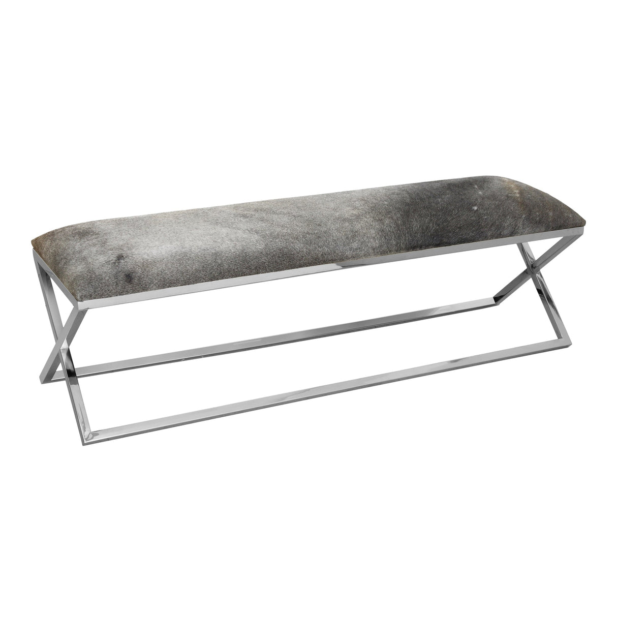Rossi Grey Bench by Moe's Home at Eve Furniture