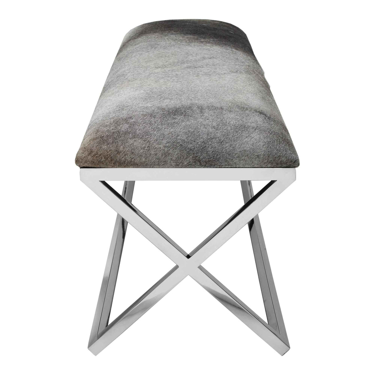 Rossi Grey Bench by Moe's Home at Eve Furniture