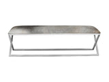 Rossi Grey Bench by Moe's Home at Eve Furniture