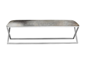 Rossi Grey Bench by Moe's Home at Eve Furniture