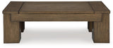 Rosswain Warm Brown Lift-Top Coffee Table by Ashley at Eve Furniture