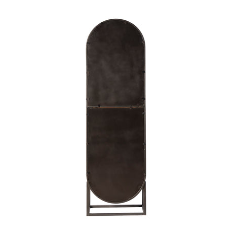 Roswell 23" Bar Cabinet in Natural Mango Wood and Iron by Home Trends & Design at Eve Furniture