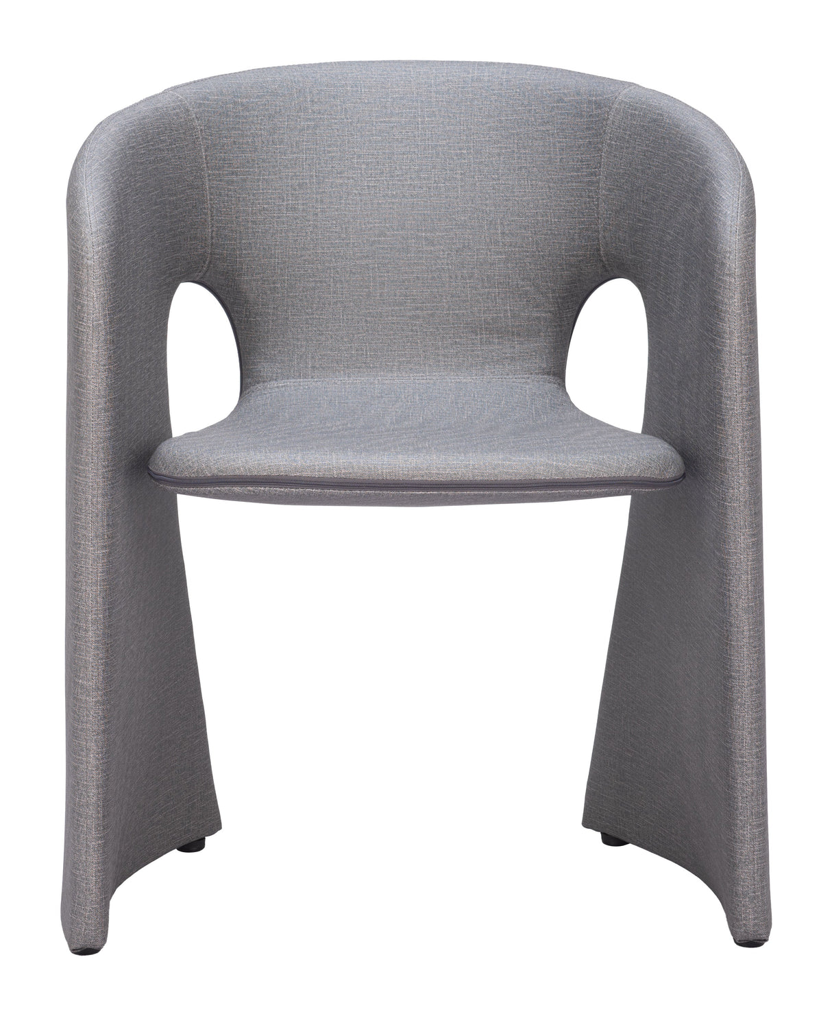 Rosyth Slate Gray Dining Chair by Zuomod at Eve Furniture