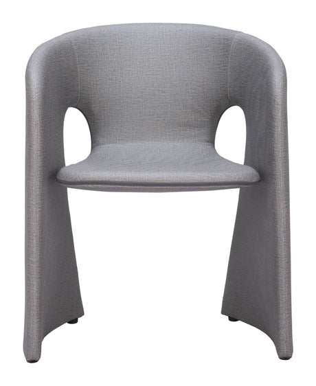 Rosyth Slate Gray Dining Chair by Zuomod at Eve Furniture