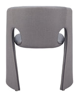 Rosyth Slate Gray Dining Chair by Zuomod at Eve Furniture