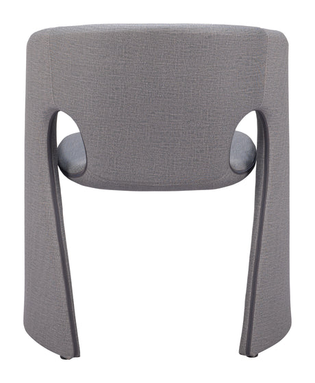 Rosyth Slate Gray Dining Chair by Zuomod at Eve Furniture