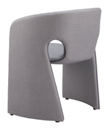 Rosyth Slate Gray Dining Chair by Zuomod at Eve Furniture