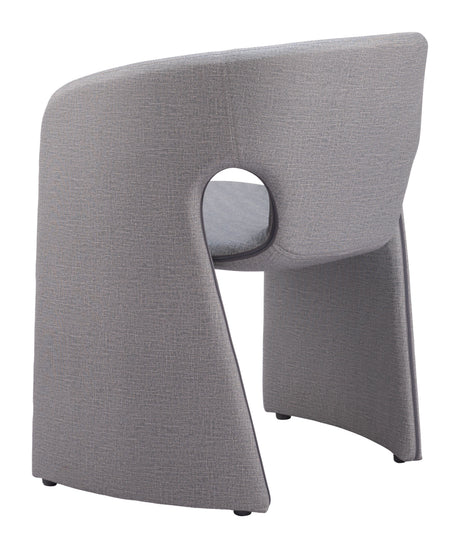 Rosyth Slate Gray Dining Chair by Zuomod at Eve Furniture