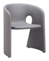 Rosyth Slate Gray Dining Chair by Zuomod at Eve Furniture