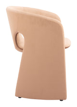 Rosyth Tan Dining Chair by Zuomod at Eve Furniture