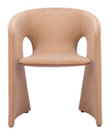 Rosyth Tan Dining Chair by Zuomod at Eve Furniture