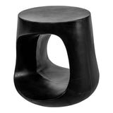 Rothko Black Outdoor Stool