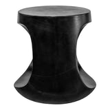 Rothko Black Outdoor Stool