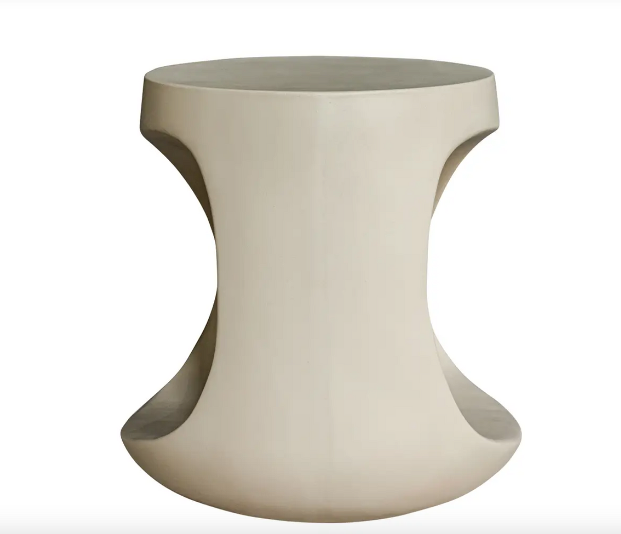 Rothko Outdoor Stool Cream by Moe's Home at Eve Furniture