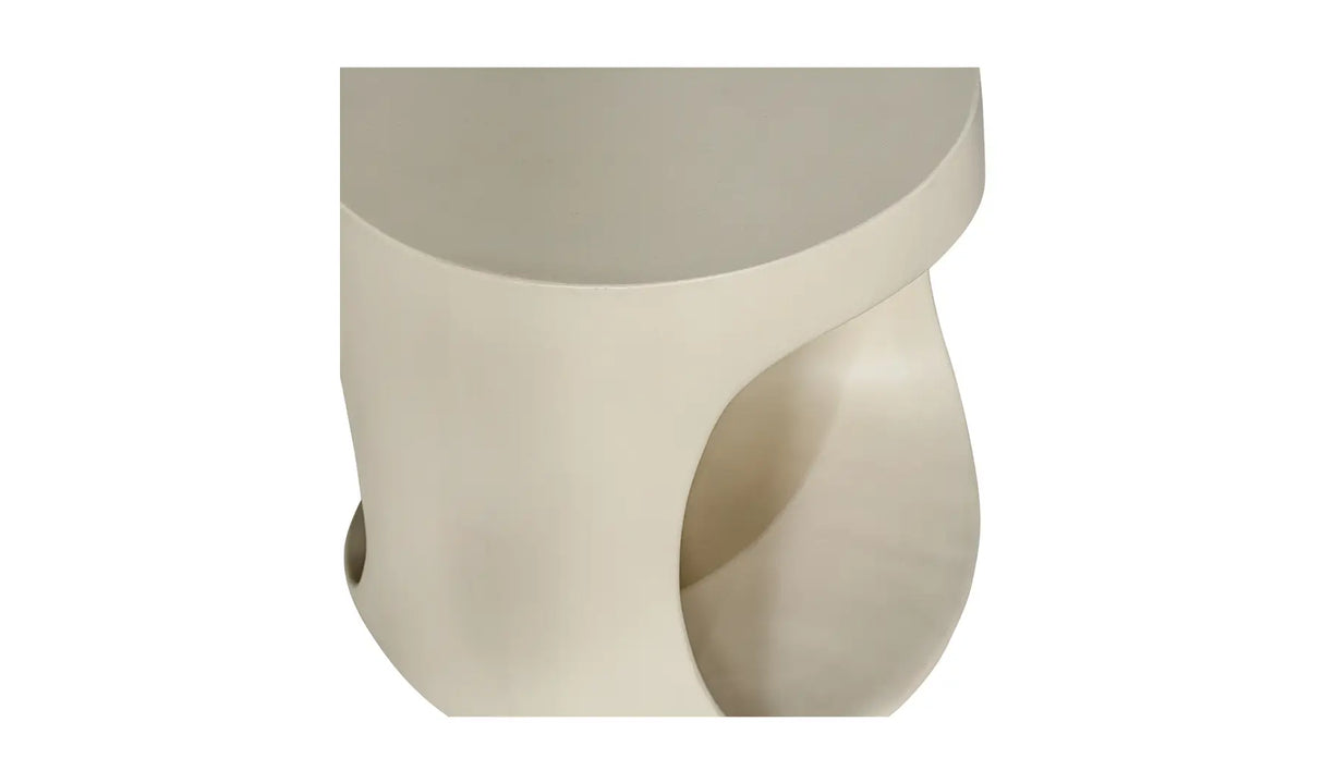 Rothko Outdoor Stool Cream by Moe's Home at Eve Furniture